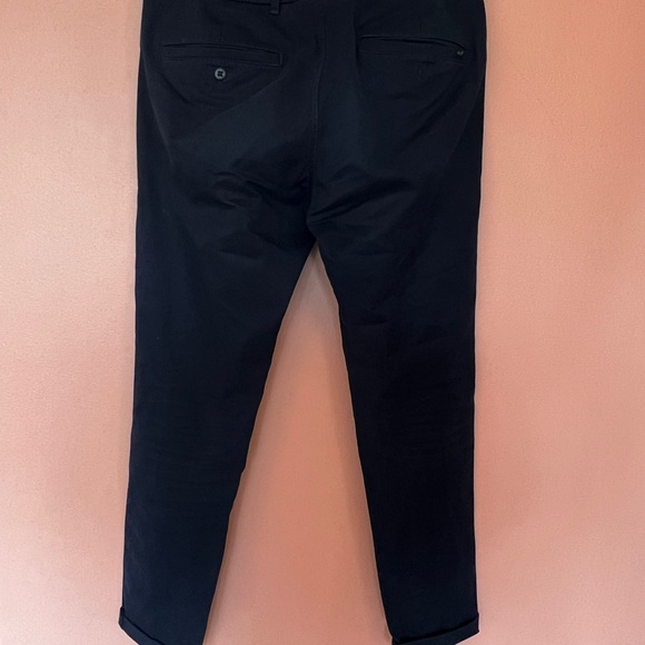 Abercrombie & Fitch Men’s Chinos. Stretch Slim. Navy. Size: 32x34. - Picture 7 of 7